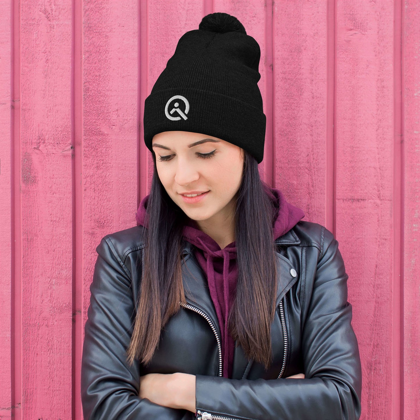 Q Pom-Pom Beanie