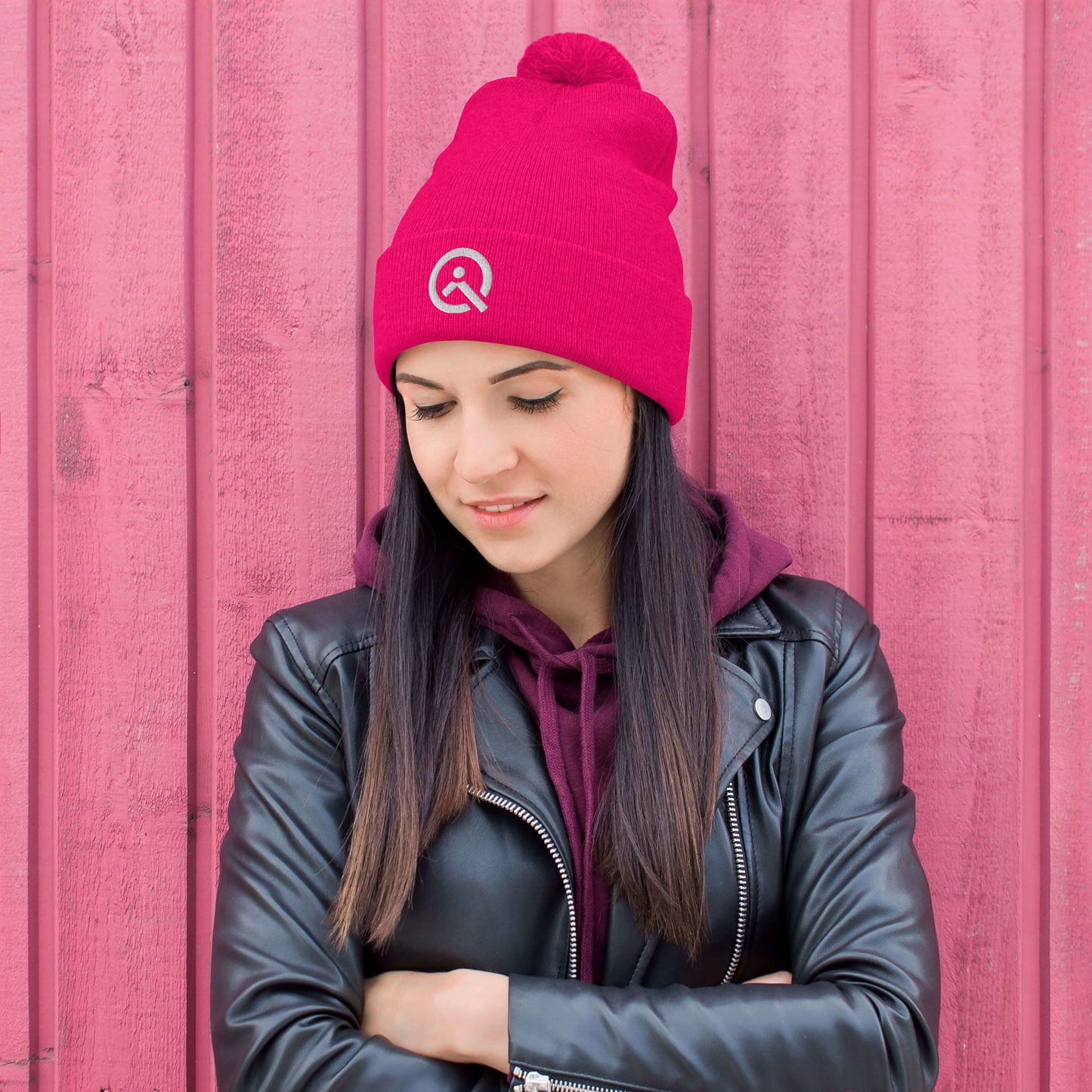 Q Pom-Pom Beanie
