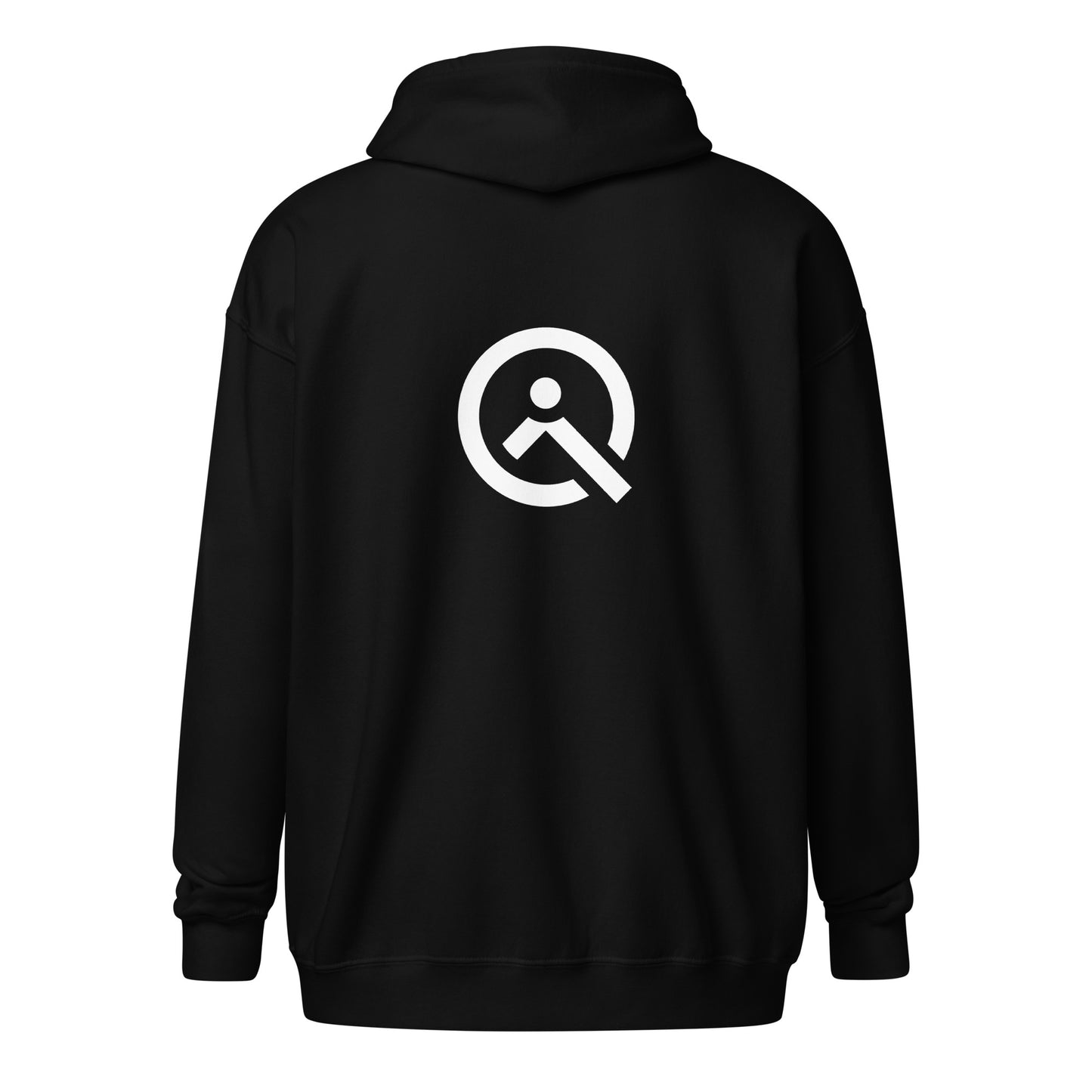 Q Unisex Zip Hoodie
