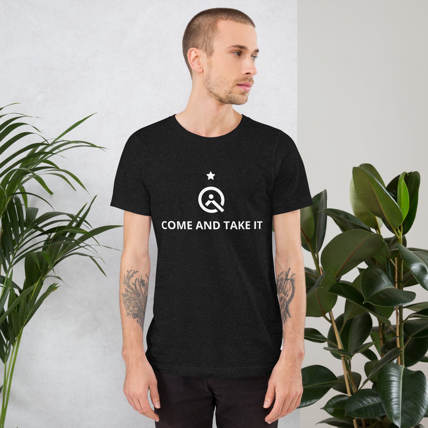 Q "Come and Take It" Unisex t-shirt