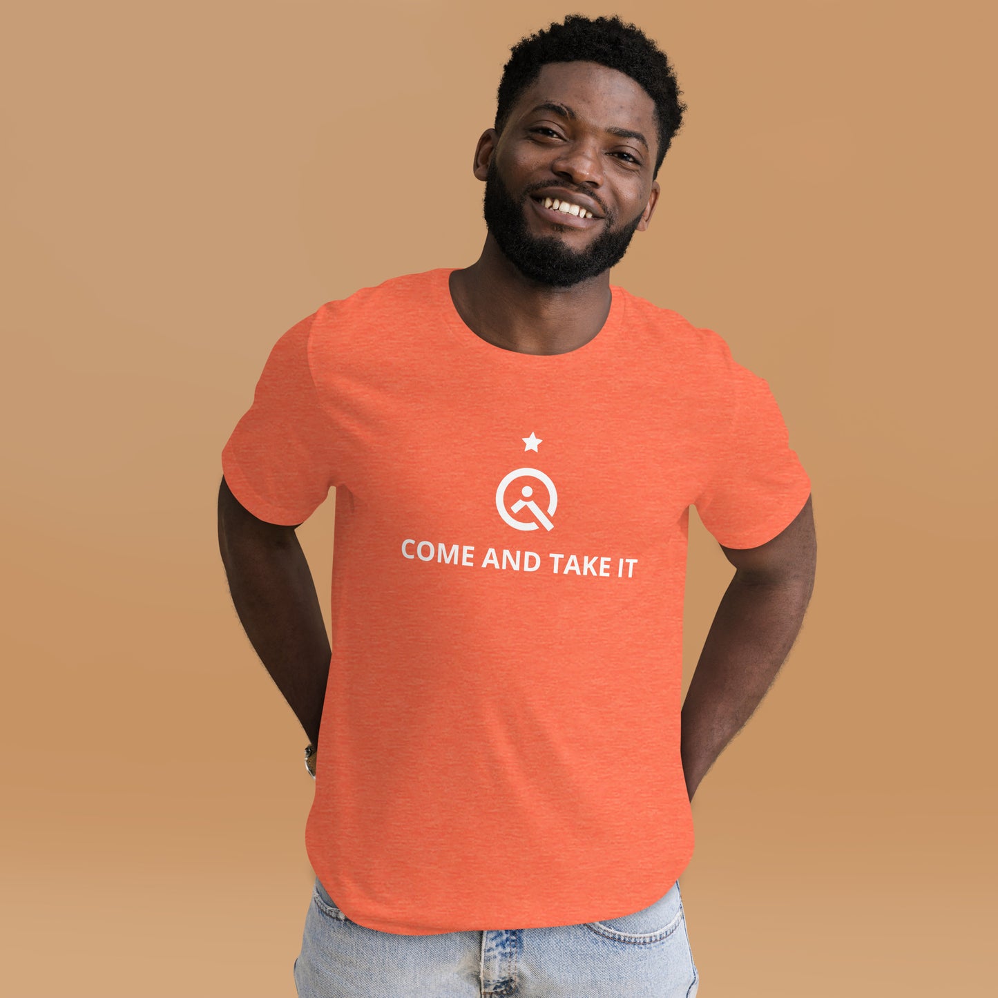 Q "Come and Take It" Unisex t-shirt