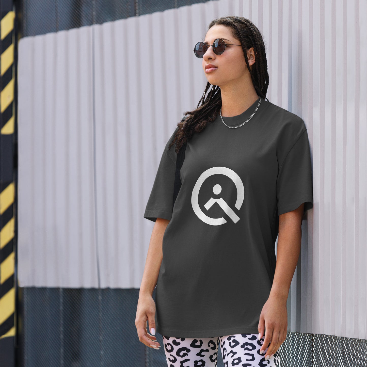 Q Oversized Faded T-shirt